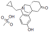 CAS#: 73361-71-4， L-3-Hydroxy-6-oxo-N-cyclopropylmethylmorphinan methansulfonate