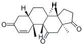 CAS 登录号：7339-06-2， (5S,8S,9S,10S,13S,14S)-10,13-二甲基-4,5,6,7,8,9,12,14,15,16-十氢环戊烯并[a]菲-3,11,17-三酮