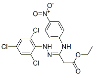 CAS#: 73398-73-9， Ethyl 3-[(4-Nitrophenyl)Amino]-3-[(2,4,6-Trichlorophenyl)Hydrazono]Propionate