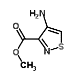 CAS#: 734492-43-4， Methyl 4-amino-1,2-thiazole-3-carboxylate