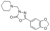 CAS#: 73484-52-3， 5-(1,3-Benzodioxol-5-Yl)-3-(Piperidin-1-Ylmethyl)-1,3,4-Oxadiazol-2-One