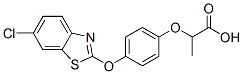 CAS#: 73519-50-3， 2-[4-[(6-Chloro-1,3-Benzothiazol-2-Yl)Oxy]Phenoxy]Propanoic Acid
