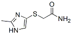 CAS#: 735244-70-9， 2-[(2-Methyl-1H-Imidazol-4-Yl)Thio]-Acetamide