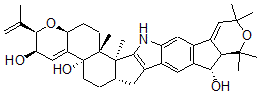 CAS#: 73561-90-7， Janthitrem B