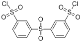 CAS 登录号：7357-41-7， 3-{[3-(氯磺酰基)苯基]磺酰基}苯磺酰氯