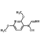 CAS#: 736128-48-6， N-(2,6-Dimethoxy-3-pyridinyl)-N-hydroxyimidoformamide