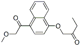 CAS 登录号：73622-75-0， 1-[4-(2-甲氧基乙酰基)萘-1-基]氧基丁烷-2-酮