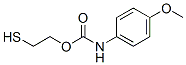 CAS#: 73623-20-8， 2-Sulfanylethyl N-(4-Methoxyphenyl)Carbamate