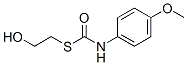 CAS#: 73623-21-9， S-(2-Hydroxyethyl) [(4-Methoxyphenyl)Amino]Methanethioate