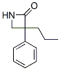 CAS 登录号：73680-87-2， 3-苯基-3-丙基氮杂环丁-2-酮