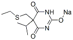 CAS#: 73681-05-7， Sodium 5-(Ethylsulfanylmethyl)-5-Propan-2-Ylpyrimidin-3H-2,4,6-Trione