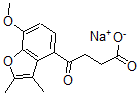 CAS#: 73698-59-6， Sodium 4-(7-Methoxy-2,3-Dimethyl-1-Benzofuran-4-Yl)-4-Oxobutanoate