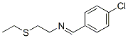 CAS 登录号：73728-71-9， 1-(4-氯苯基)-N-(2-乙硫基乙基)甲亚胺