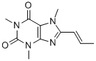 CAS#: 73747-39-4， 1,3,7-Trimethyl-8-[(E)-Prop-1-Enyl]Purine-2,6-Dione