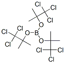 CAS 登录号：73758-19-7， 三[(1,1,1-三氯-2-甲基丙烷-2-基)氧基]硼烷