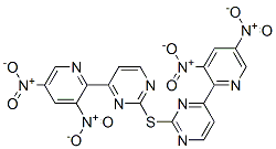 CAS 登录号：73768-50-0， 2-(3,5-二硝基吡啶-2-基)硫基嘧啶