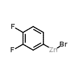 CAS#: 737797-28-3， Bromo(3,4-difluorophenyl)zinc