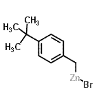 CAS#: 737797-48-7， Bromo[4-(2-methyl-2-propanyl)benzyl]zinc
