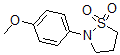 CAS#: 73825-54-4， 2-(4-Methoxyphenyl)-1,2-Thiazolidine 1,1-Dioxide