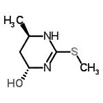 CAS#: 738541-67-8， (4R,6R)-6-Methyl-2-(methylsulfanyl)-1,4,5,6-tetrahydro-4-pyrimidinol