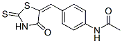 CAS 登录号：73855-55-7， N-[4-[(E)-(4-氧代-2-巯基-1,3-噻唑烷-5-亚基)甲基]苯基]乙酰胺