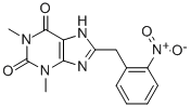 CAS#: 73908-81-3， 1,3-Dimethyl-8-[(2-Nitrophenyl)Methyl]-7H-Purine-2,6-Dione