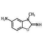 CAS 登录号：739324-98-2， 2-亚氨基-3-甲基-2,3-二氢-1,3-苯并恶唑-5-胺