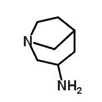 CAS#: 739359-91-2， 1-Azabicyclo[3.2.1]octan-3-amine