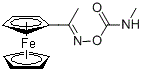 CAS#: 74006-13-6， (1-((((Methylamino)carbonyl)oxy)imino)ethyl)ferrocene