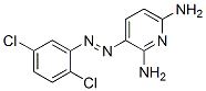 CAS 登录号：74037-44-8， 3-(2,5-二氯苯基)二氮烯基吡啶-2,6-二胺