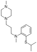 CAS#: 74037-92-6， 3-[2,6-Dimethyl-4-(2-Propan-2-Ylsulfanylphenyl)Piperazin-1-Yl]Propan-1-Amine
