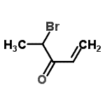 CAS 登录号：74067-76-8， 4-溴戊-1-烯-3-酮