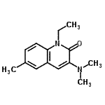 CAS 登录号：740760-00-3， 3-(二甲基氨基)-1-乙基-6-甲基-2(1H)-喹啉酮
