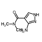 CAS#: 741209-40-5， 3-Amino-N,N-dimethyl-1H-pyrazole-4-carboxamide