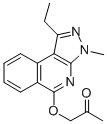 CAS#: 74123-63-0， 1-(1-Ethyl-3-Methylpyrazolo[5,4-c]Isoquinolin-5-Yl)Oxypropan-2-One