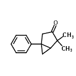 CAS#: 741260-47-9， 4,4-Dimethyl-1-phenylbicyclo[3.1.0]hexan-3-one