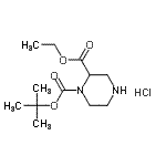 CAS#: 741288-80-2, 2-Ethyl 1-(2-methyl-2-propanyl) 1,2-piperazinedicarboxylate hydrochloride (1:1)