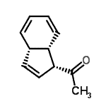 CAS 登录号：74132-79-9， 1-[(1R,3aS,7aS)-3a,7a-二氢-1H-茚-1-基]乙酮