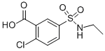 CAS#: 74138-29-7， 2-Chloro-5-[(Ethylamino)Sulfonyl]Benzoic Acid