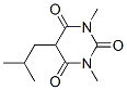 CAS 登录号：7435-61-2， 5-异丁基-1,3-二甲基巴比妥酸