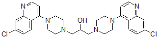 CAS#: 74351-59-0， 1,3-Bis[4-(7-Chloroquinolin-4-Yl)Piperazin-1-Yl]Propan-2-Ol