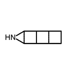 CAS#: 74450-44-5， 8-Azatetracyclo[4.3.0.0<sup>2,5</sup>.0<sup>7,9</sup>]nonane