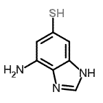CAS#: 744974-49-0， 4-Amino-1H-benzimidazole-6-thiol
