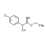 CAS#: 744991-87-5， Ethyl 2-(4-chlorophenyl)-2-hydroxyethanimidate