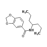 CAS#: 745047-51-2， N-(4-Heptanyl)-1,3-benzodioxole-5-carboxamide