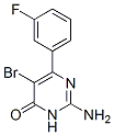 CAS#: 74602-59-8， 2-Amino-5-Bromo-6-(3-Fluorophenyl)-1H-Pyrimidin-4-One