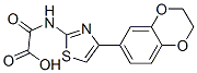 CAS#: 74604-77-6, N-(4-(1,4-Benzodioxan-6-yl)-2-thiazolyl)oxamic acid ethanolamine salt