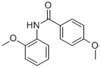 CAS#: 7464-55-3， 4-Methoxy-N-(2-Methoxyphenyl)Benzamide