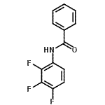 CAS 登录号：746612-10-2， N-(2,3,4-三氟苯基)苯甲酰胺