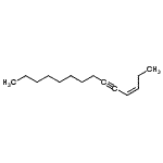 CAS#: 74663-68-6， (3Z)-3-Tetradecen-5-yne